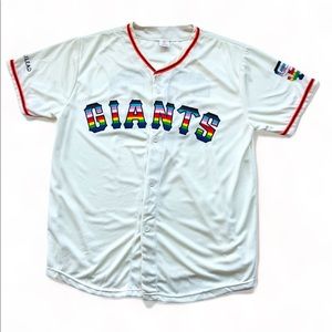 SF giants PRIDE DAY commemorative jersey